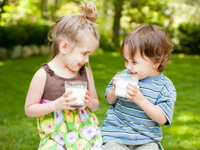 Los lácteos son fundamentales para los niños 