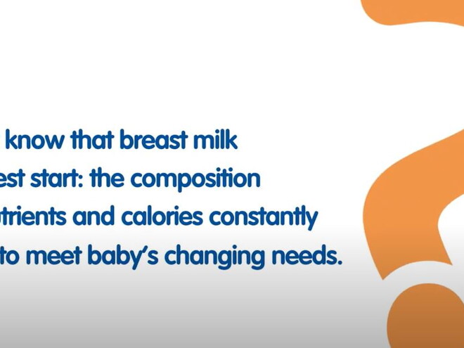 Breast Milk is the Best Start for Babies video
