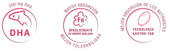 Materna DHA multivitamínico prenatal