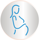 Pregnant woman icon